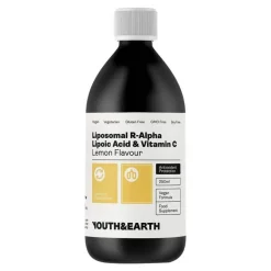 New Alpha Liponsäure Liposomal + Vitamin C Liquid Y&E, 250 ml
