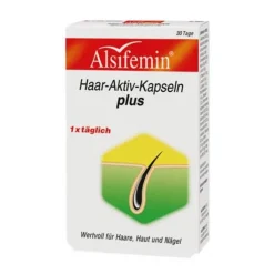 Alsifemin Haar Aktiv Kapseln plus, 30 St