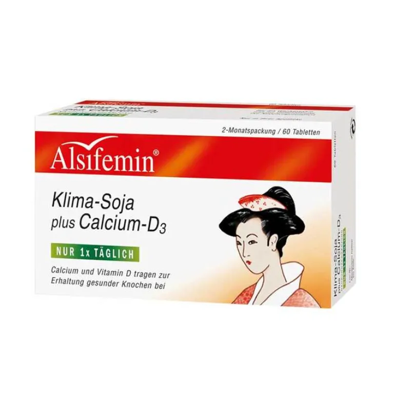 Sale Alsifemin Klima Soja + Calcium + D3 Tabletten, 60 St