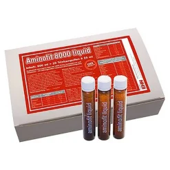 Aminofit 8000 Liquid Ampullen, 20 St Aminosäuren