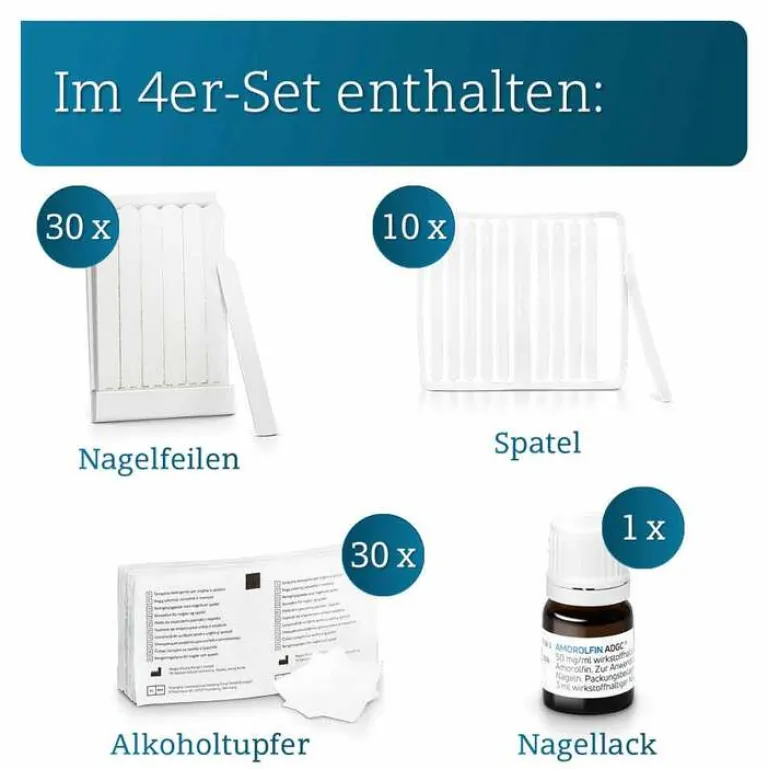 Outlet ADGC Amorolfin 50 mg / ml wirkstoffhalt.Nagellack, 3 ml