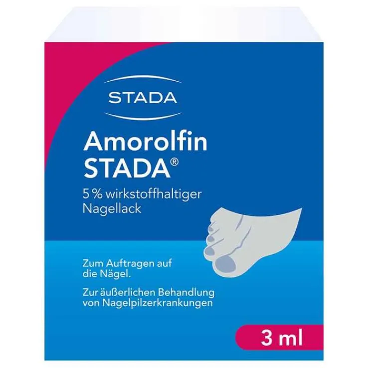 Amorolfin STADA 5% wirkstoffhaltiger Nagellack, 3 ml