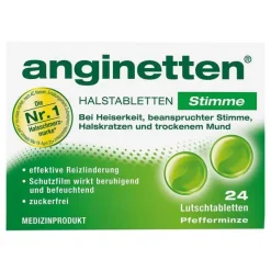 Anginetten Stimme Lutschtabletten, 24 St