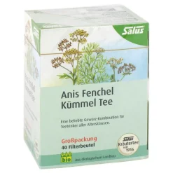 Anis Fenchel Kümmel Tee Filterbeutel, 40 St Kräutertee