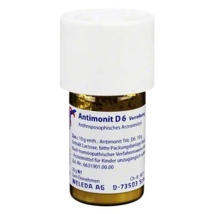 Antimonit D 6 Trituration, 20 g