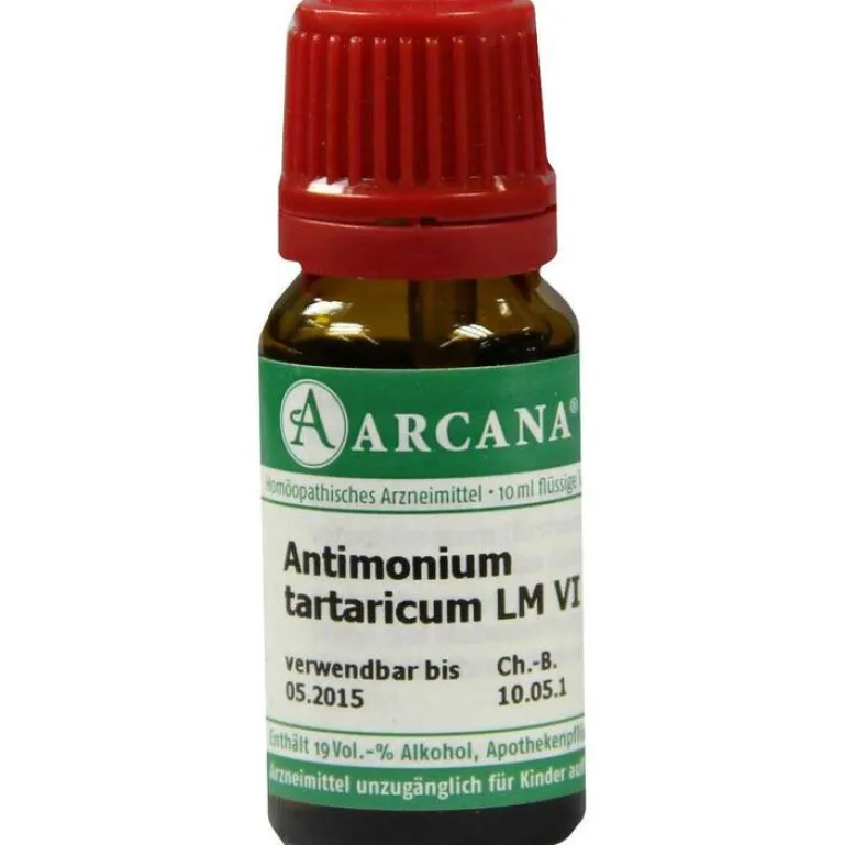 Discount Antimonium tartaricum LM 6 Dilution, 10 ml A