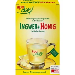 Sale Ingwer + Honig + Vitamin C Pulver, 10X10 g Vitamin C (Ascorbinsäure)