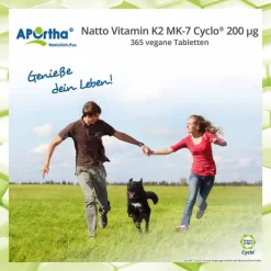 Aportha Vitamin K2-MK7 200 µg Tabletten, 365 St