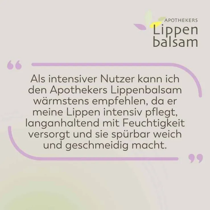 Apothekers Lippenbalsam Tube, 8 ml
