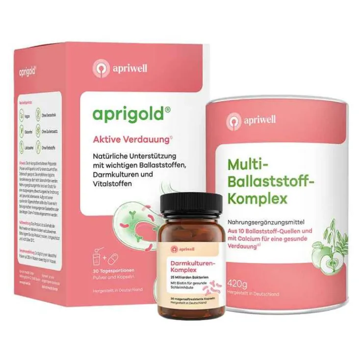 Aprigold Set Pulver + Kapseln, 1 P