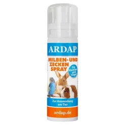 Clearance ARDAP Milben- und Zeckenspray für Nager und Ziervögel, 100 ml