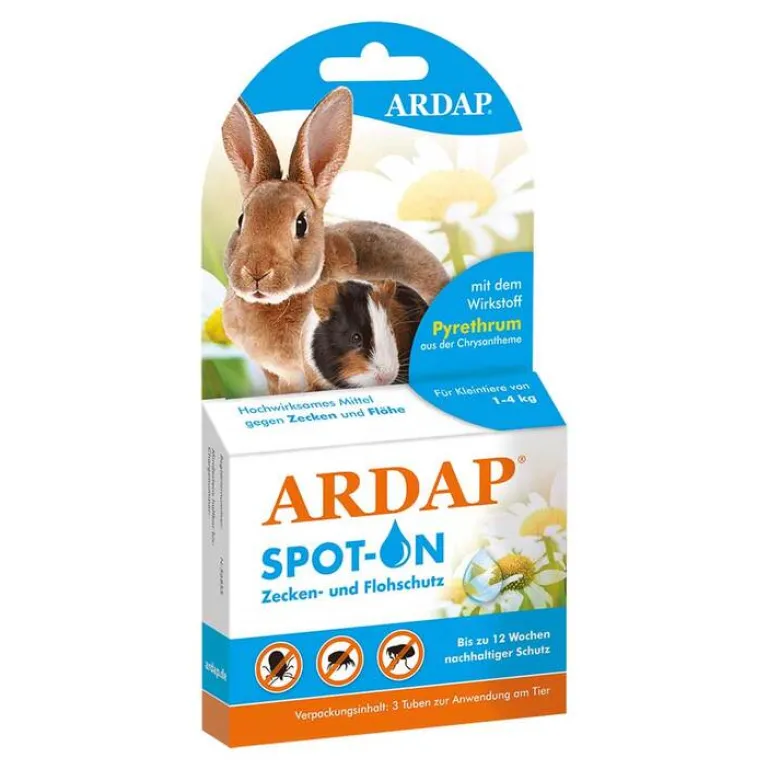 Discount ARDAP Spot-On für Kleintiere von 1 - 4 kg, 3 St