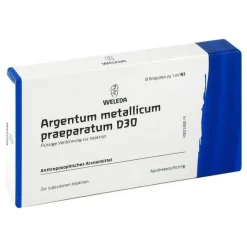 Best Weleda Argentum metallicum Präparat D 30 Ampullen, 8 St