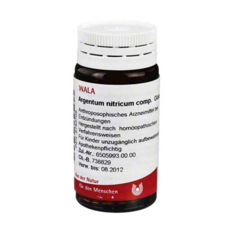 Discount Argentum nitricum comp. Globuli, 20 g Niere, Blase & Prostata