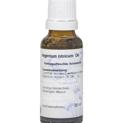 Argentum nitricum D 6 Dilution, 20 ml