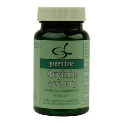 Online Green line Nutritheke Arginin 400 mg Kapseln, 60 St