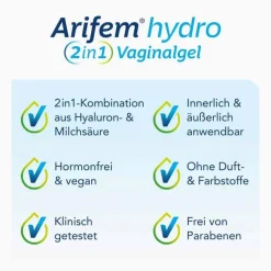 Outlet Arifem hydro 2in1 Vaginalgel, 30 ml
