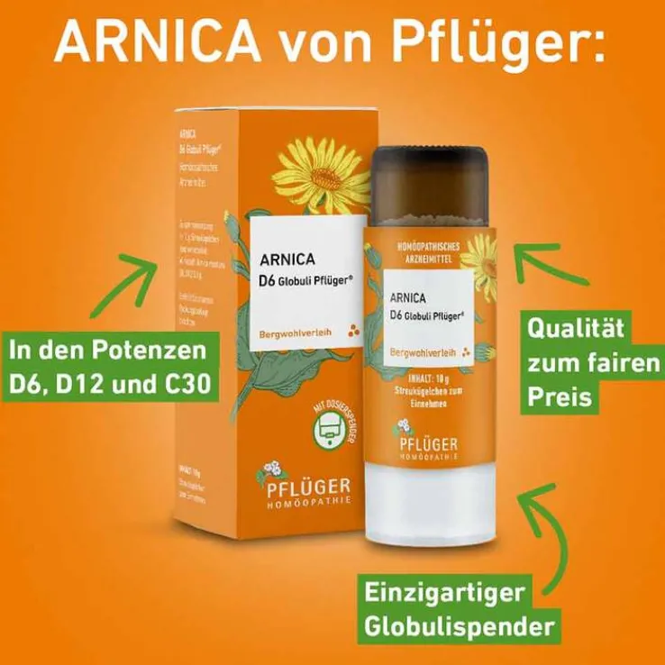 Arnica C30 Globuli Pflüger Dosierspender, 10 g