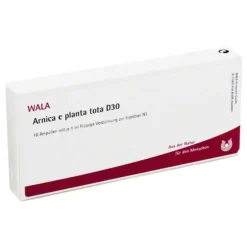 Online Arnica E Planta tota D 30 Ampullen, 10X1 ml Verletzungen