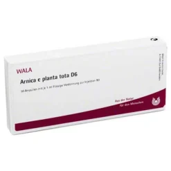Hot Wala Arnica E Planta tota D6 Ampullen, 10X1 ml
