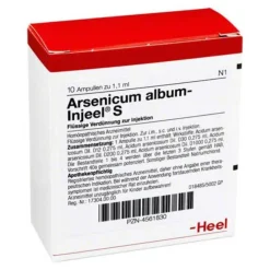 Arsenicum album Injeel S Ampullen, 10 St
