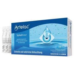 Artelac® Splash EDO® Augentropfen für trockene brennende Augen, 10X0.5 ml
