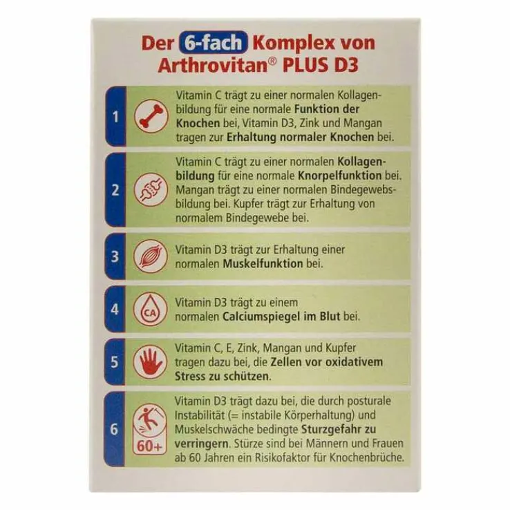 Arthrovitan Plus D3 Kapseln, 60 St