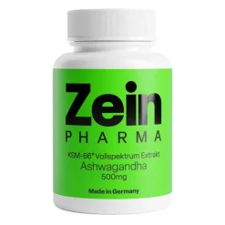Zein Pharma Ashwagandha Extrakt 500 mg Kapseln, 60 St