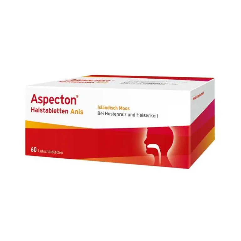 Clearance Aspecton Halstabletten Lutschtabletten, 60 St
