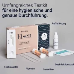 Outlet Aspilos Eisen Ferritin Selbsttest Blut, 1 St