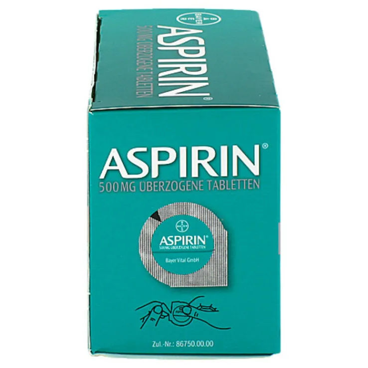 Aspirin 500 mg überzogene Tabletten, 40 St