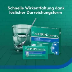 Hot Complex Granulat, 10 St Ass-Acetylsalicylsäure|Schnupfen & Nasennebenhöhlen