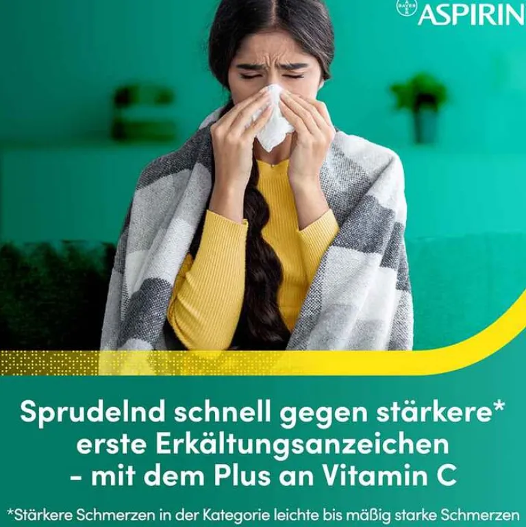 New Aspirin plus C forte 800 mg / 480 mg Brausetabletten, 10 St