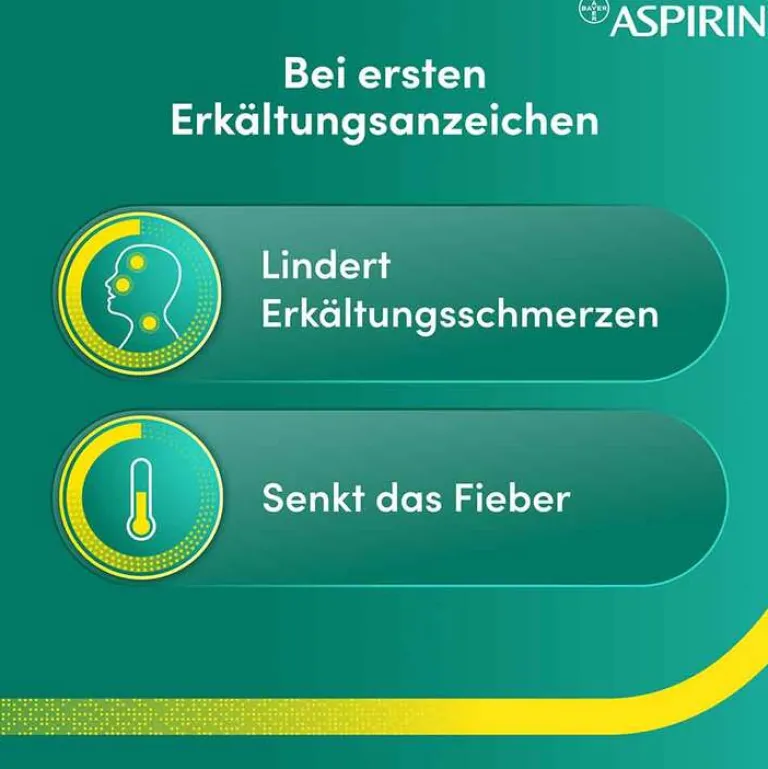 New Aspirin plus C forte 800 mg / 480 mg Brausetabletten, 10 St