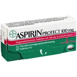 Aspirin Protect 100 mg magensaftresistent Tabletten, 42 St
