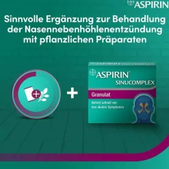Best Aspirin SinuComplex 500 mg/30 mg Granulat Suspension - Herstellung Beutel , 10 St