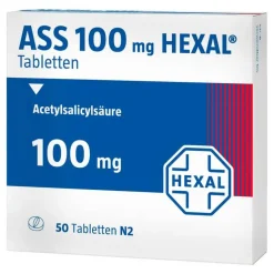 ASS 100 Hexal Tabletten, 50 St