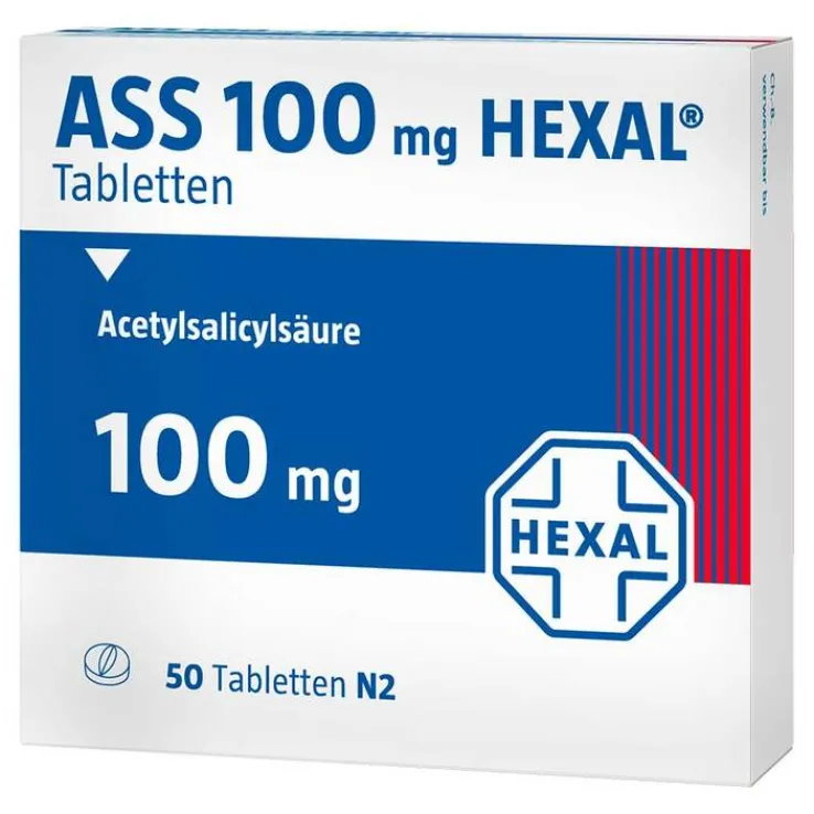 ASS 100 Hexal Tabletten, 50 St