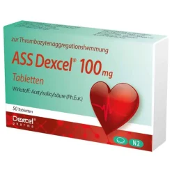 Clearance Dexcel ASS 100 mg Tabletten, 50 St