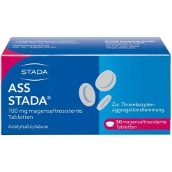 Stada ASS 100 mg magensaftresistente Tabletten, 50 St