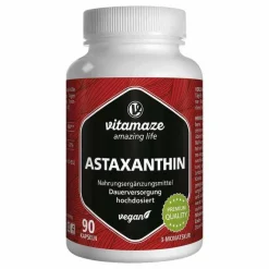Best Astaxanthin 4 mg vegan Kapseln, 90 St Astaxanthin