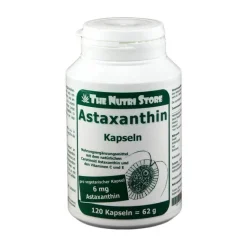 Hot Astaxanthin 6 mg vegetarische Kapseln, 120 St Astaxanthin