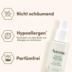 Hot Calm + Restore 3-faches Hafer Serum, 30 ml Serum & Kur|Empfindliche Haut