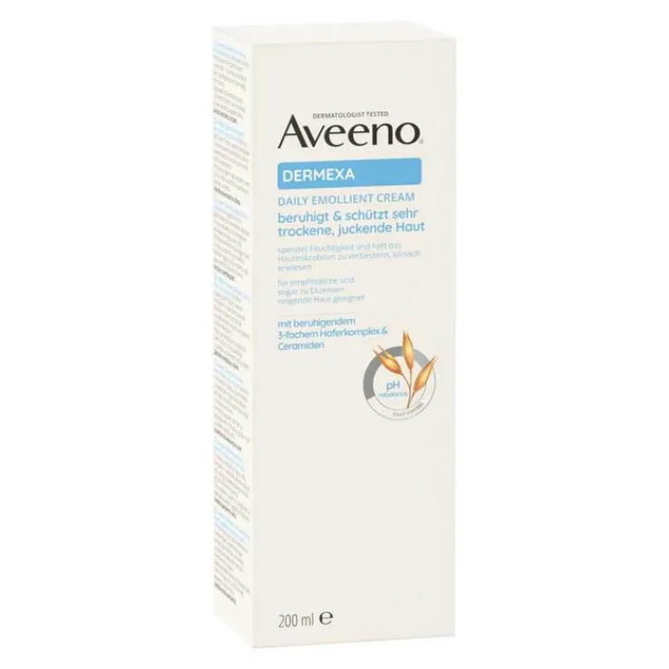 Aveeno Dermexa Emollientien Creme, 200 ml