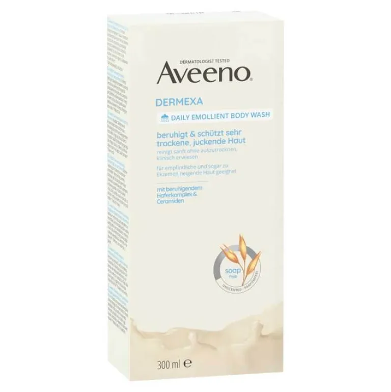 Hot Dermexa Emollientien Duschcreme, 300 ml Duschen & Waschen