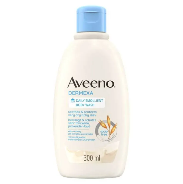 Hot Dermexa Emollientien Duschcreme, 300 ml Duschen & Waschen