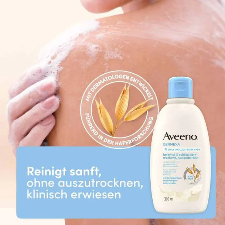 Hot Dermexa Emollientien Duschcreme, 300 ml Duschen & Waschen