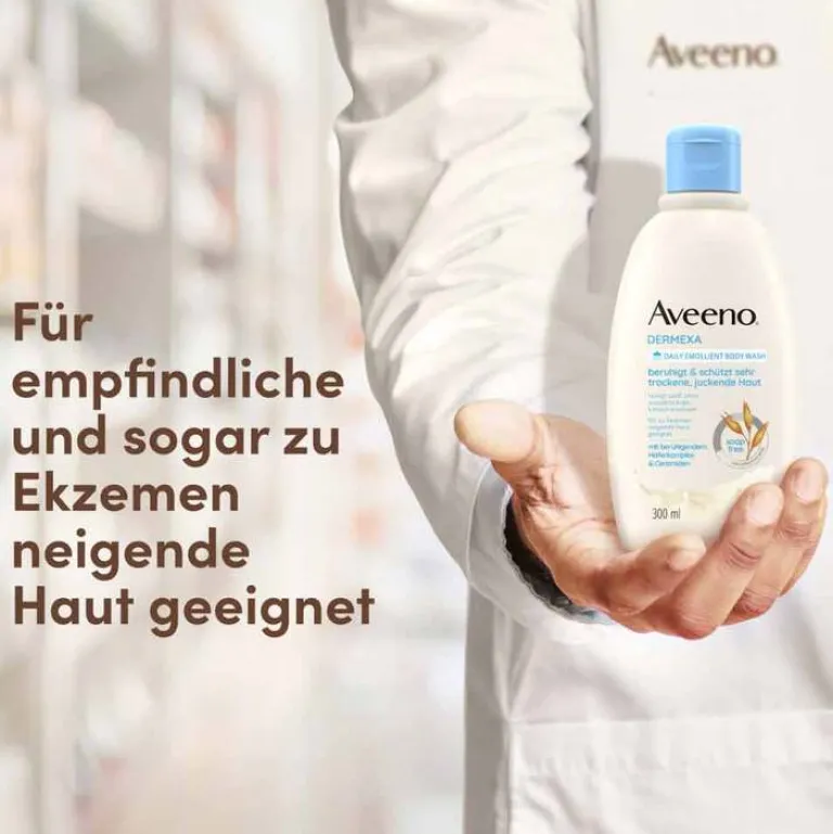 Hot Dermexa Emollientien Duschcreme, 300 ml Duschen & Waschen