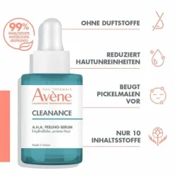 Clearance Cleanance A.H.A Peeling-Serum, 30 ml Unreine Haut|Serum & Kur