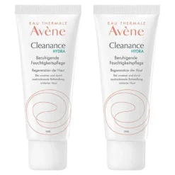 Discount Avene Cleanance Hydra beruhigende Feuchtigkeitspflege, 2x40 ml
